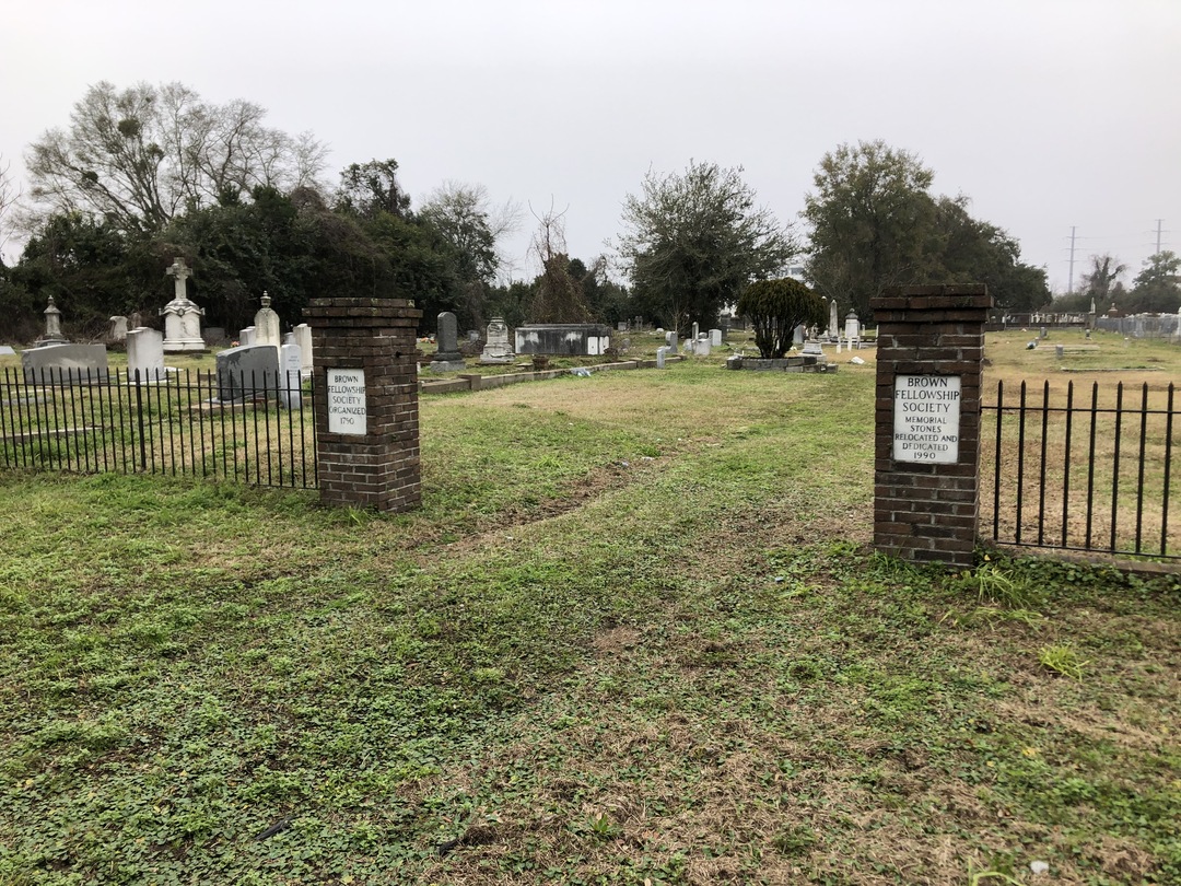 Brown Fellowship Society cemetery, Cunnington Avenue