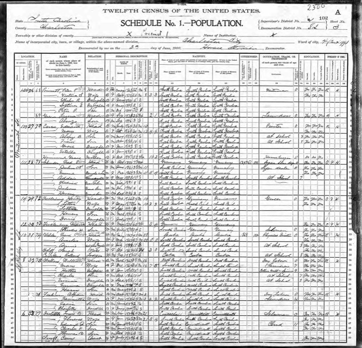 The 1900 census