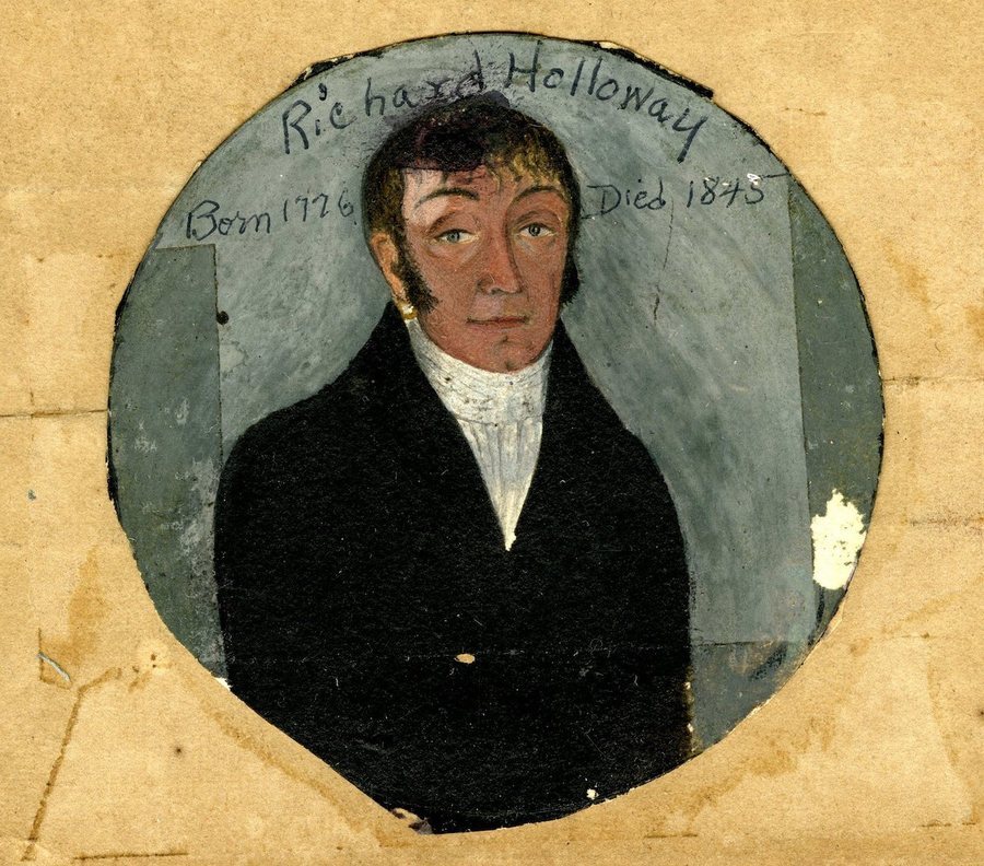 Portrait of Richard Holloway, 1726-1845.