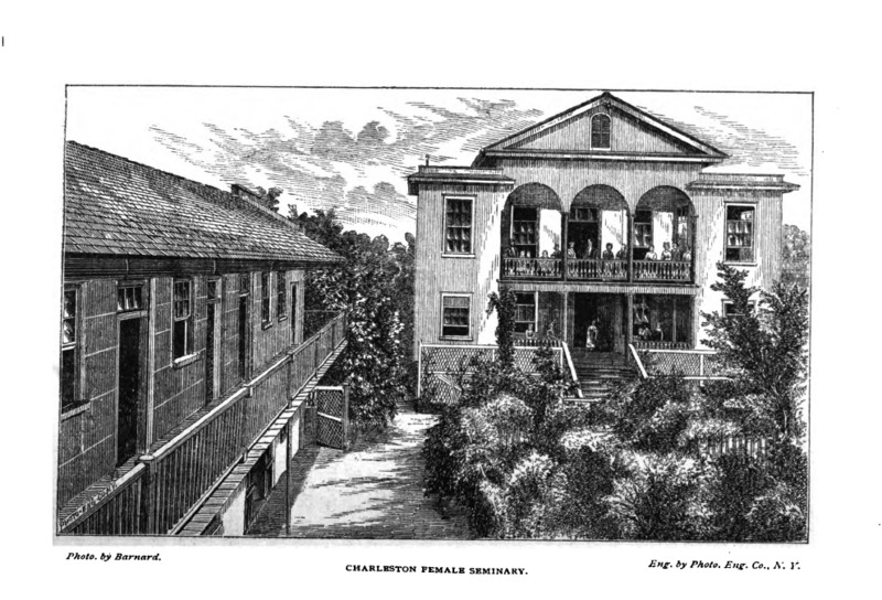 Charleston Female Seminary, 50 St. Philip Street, 1872-1882
