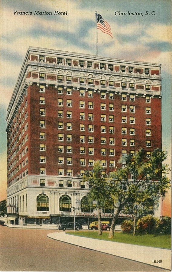 Postcard from Francis Marion Hotel