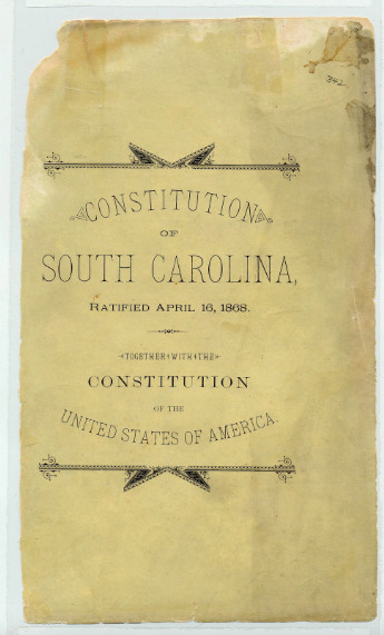 South Carolina Constitution, 1868 