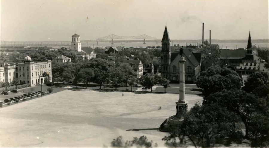 View from Francis Marion Hotel Roof, 1940